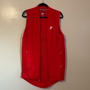 Nike Red Mesh Vest